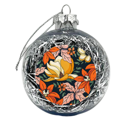 Night Forest II - xmas bauble by Uma Prabhakar Gokhale