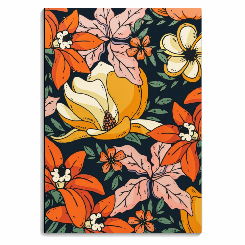 Night Forest II - personalised A4, A5, A6 notebook by Uma Prabhakar Gokhale