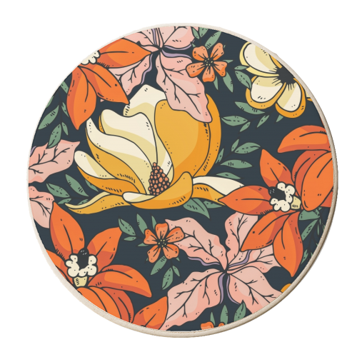 Night Forest II - personalised beer coaster by Uma Prabhakar Gokhale