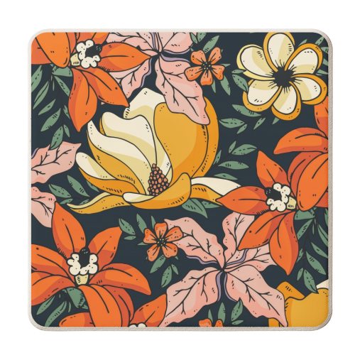 Night Forest II - personalised beer coaster by Uma Prabhakar Gokhale