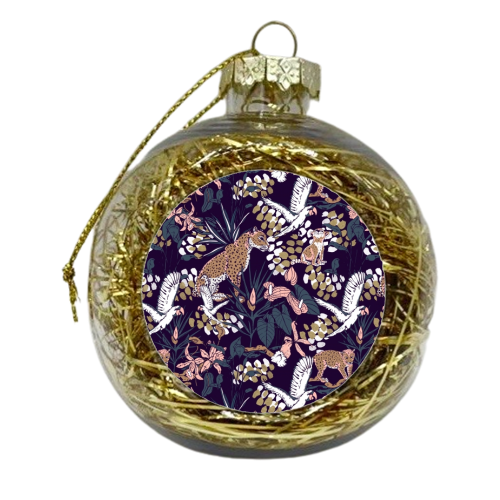 Night in the jungle 2 - xmas bauble by MMarta BC
