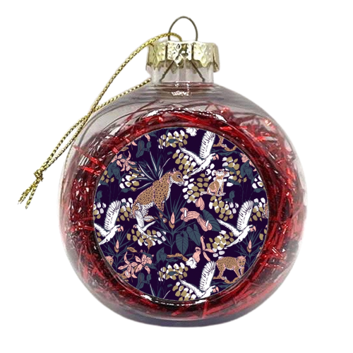 Night in the jungle 2 - xmas bauble by MMarta BC