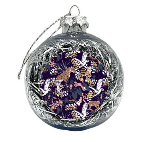 Night in the jungle 2 - xmas bauble by MMarta BC