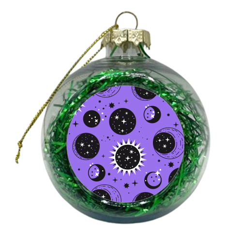 night sky - xmas bauble by Anastasios Konstantinidis