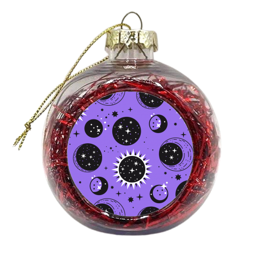 night sky - xmas bauble by Anastasios Konstantinidis