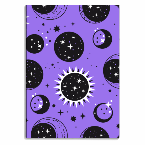 night sky - personalised A4, A5, A6 notebook by Anastasios Konstantinidis