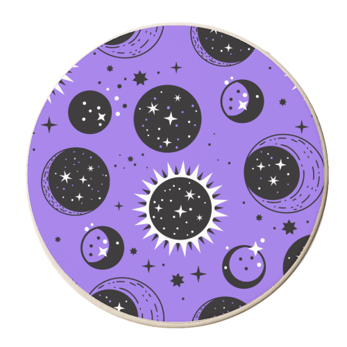 night sky - personalised beer coaster by Anastasios Konstantinidis