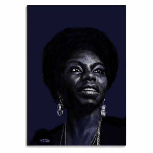 Nina Simone - personalised A4, A5, A6 notebook by Hannah Gordon-Teller