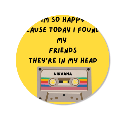 Nirvana - Magnet by Faith Mercer