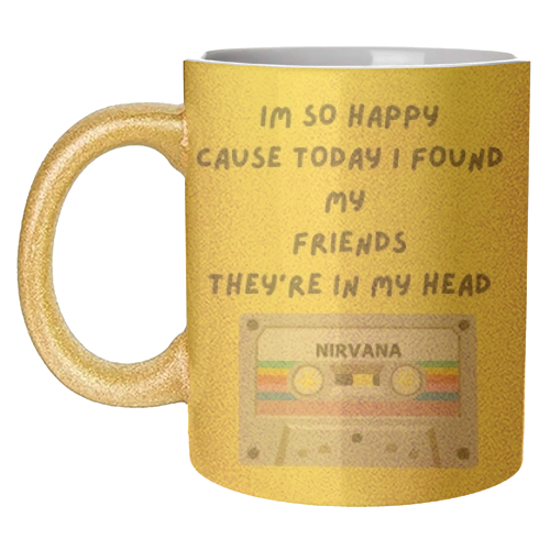 Nirvana - unique mug by Faith Mercer