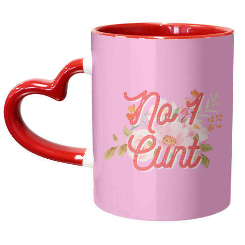 No 1 Cunt - unique mug by Proper Job Studio