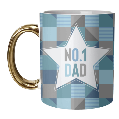 No. 1 Dad - unique mug by sarah morley