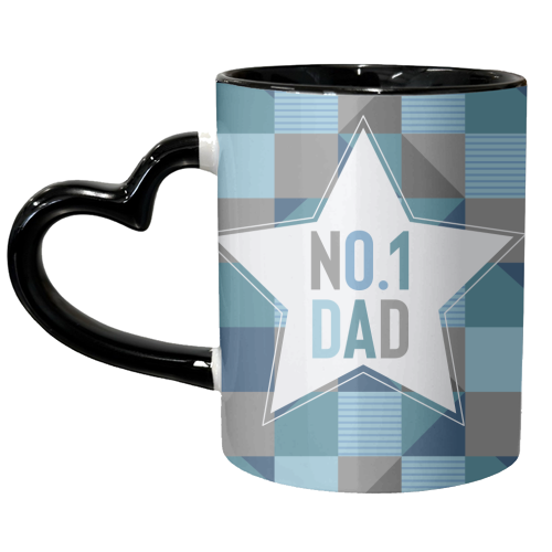 No. 1 Dad - unique mug by sarah morley