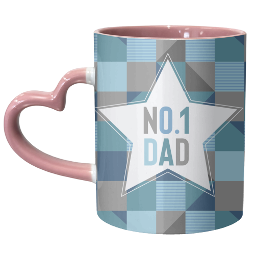 No. 1 Dad - unique mug by sarah morley