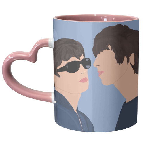 Noel and Liam Gallagher - unique mug by Rock and Rose Creative