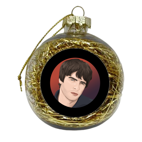 Noel Gallagher - xmas bauble by Pink and Pip