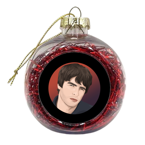 Noel Gallagher - xmas bauble by Pink and Pip