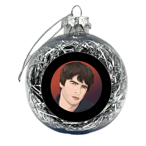 Noel Gallagher - xmas bauble by Pink and Pip