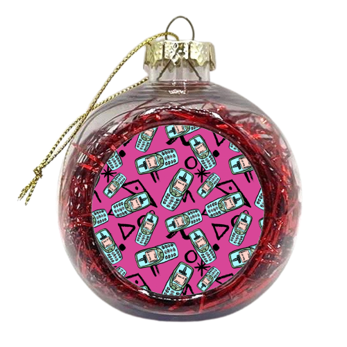 Nokia 3310 - xmas bauble by Derek Stewart