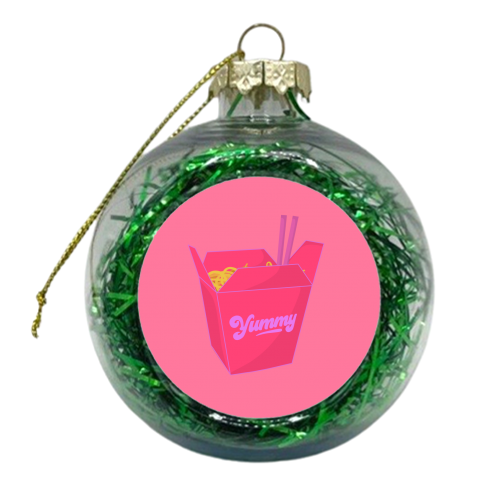 Noods - xmas bauble by Pink and Pip