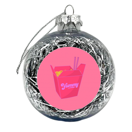 Noods - xmas bauble by Pink and Pip