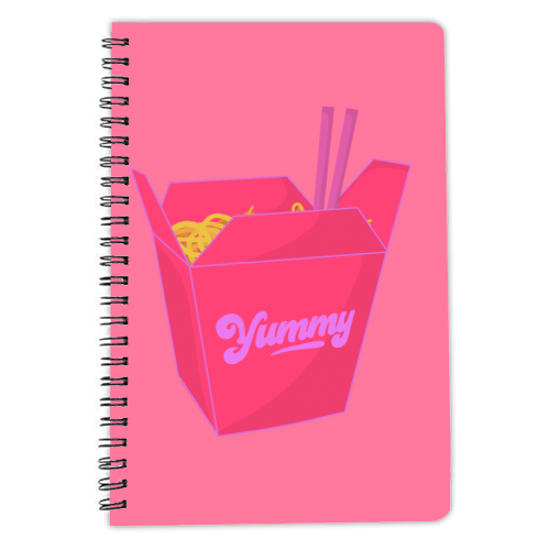 Noods - personalised A4, A5, A6 notebook by Pink and Pip