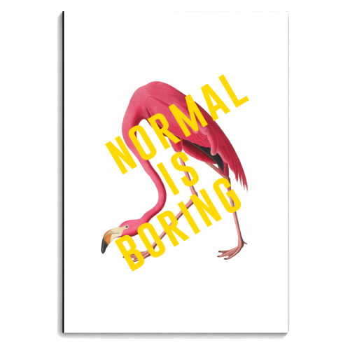 Normal Is Boring - personalised A4, A5, A6 notebook by The 13 Prints