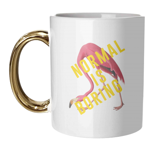 Normal Is Boring - unique mug by The 13 Prints