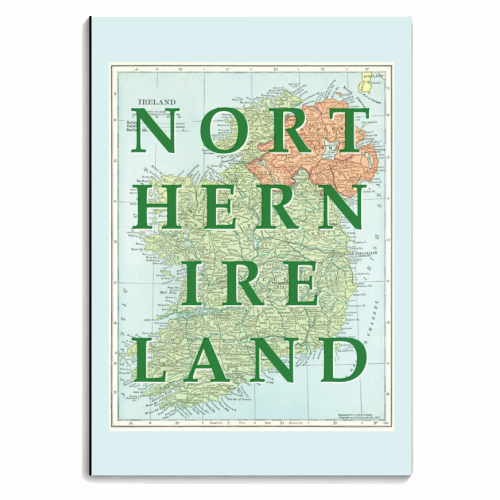 NORTHERN IRELAND - personalised A4, A5, A6 notebook by AP