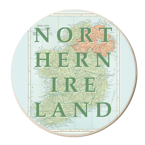 NORTHERN IRELAND - personalised beer coaster by AP