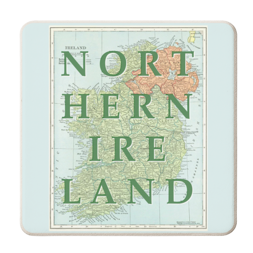 NORTHERN IRELAND - personalised beer coaster by AP