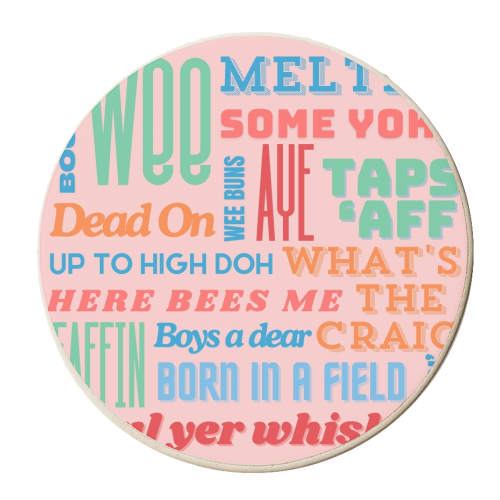 Northern Irish Sayings - personalised beer coaster by AP