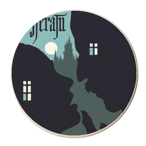 Nosferatu - personalised beer coaster by Danny Welch