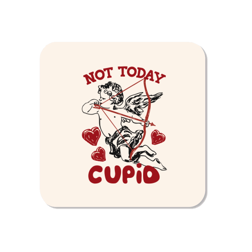 Not Today Cupid Sassy Valentine Humor - Magnet by EZbie