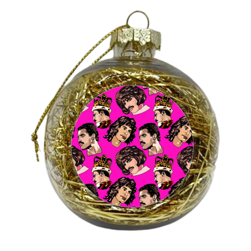 Nothing Really Matters - xmas bauble by Wallace Elizabeth