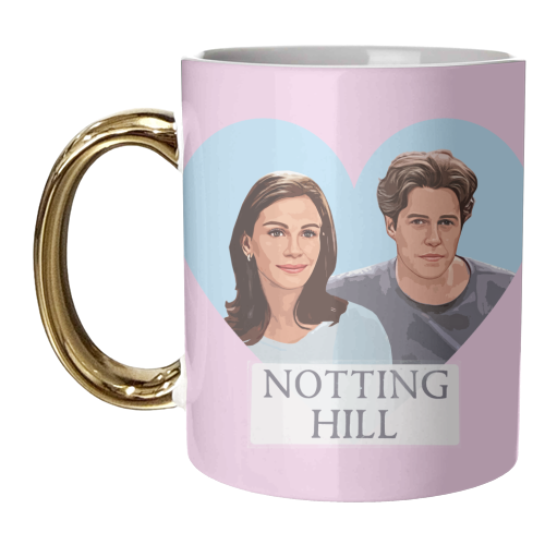 Notting Hill Heart - unique mug by DOLLY WOLFE