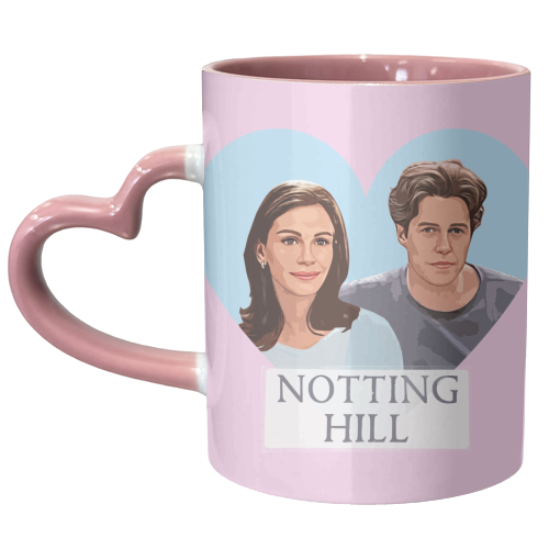 Notting Hill Heart - unique mug by DOLLY WOLFE