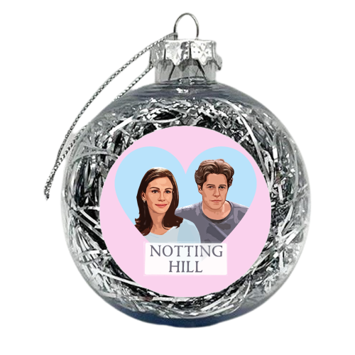Notting Hill Heart - xmas bauble by DOLLY WOLFE