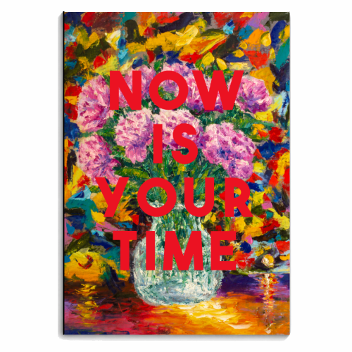 Now Is Your Time - personalised A4, A5, A6 notebook by The 13 Prints