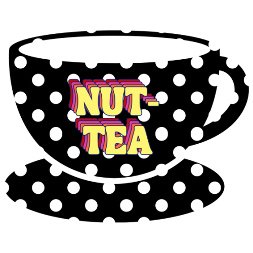 Nut-Tea - Die Cut Sticker by Nida Designs