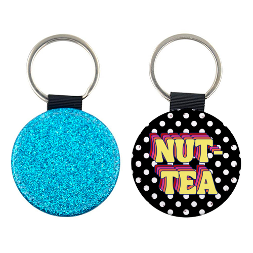 Nut-Tea - keyring by Nida Designs