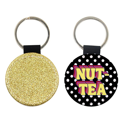 Nut-Tea - keyring by Nida Designs