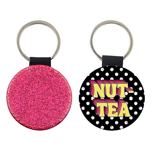 Nut-Tea - keyring by Nida Designs