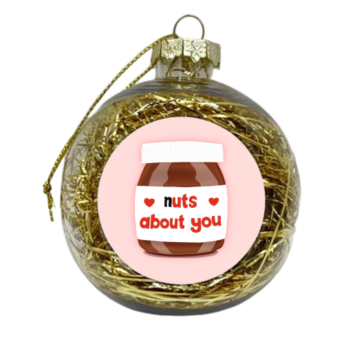 Nuts About You - xmas bauble by Sydney Jo Designs