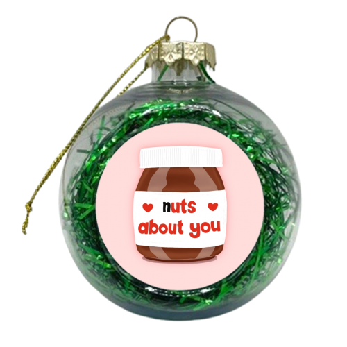 Nuts About You - xmas bauble by Sydney Jo Designs