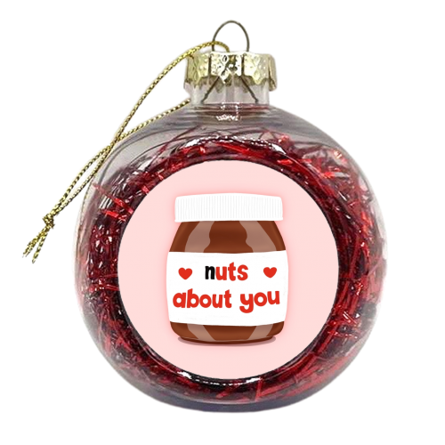 Nuts About You - xmas bauble by Sydney Jo Designs