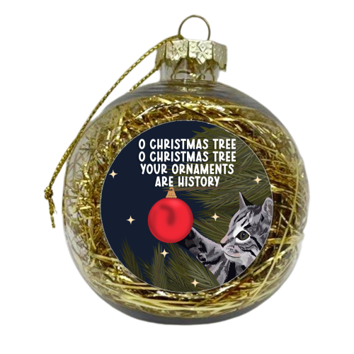 O Christmas Tree - xmas bauble by Pink and Pip