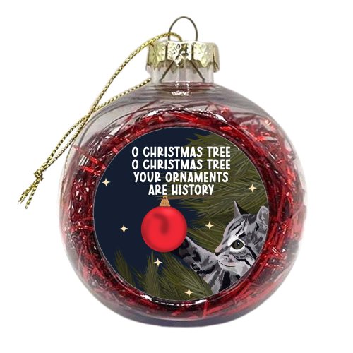 O Christmas Tree - xmas bauble by Pink and Pip