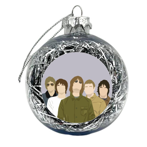 Oasis - xmas bauble by Cheryl Boland