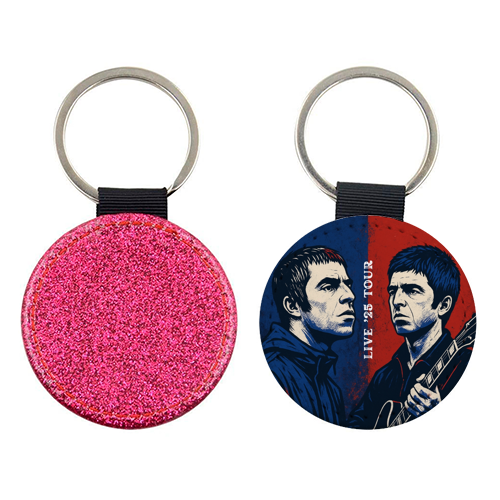 Oasis. Live 25' Reunion Tour - keyring by Faith Mercer